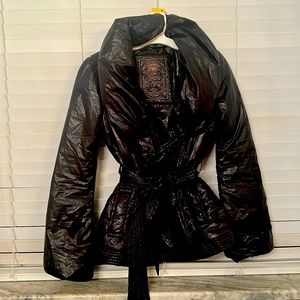 Guess Puff Blk Jacket worn once